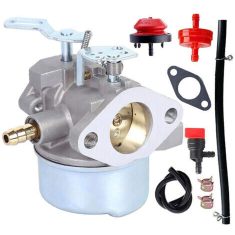 BARKBUSTERS  Compatible avec carburateur 640052 640054 640058 640058A 640349 pour générateur de souffleuse à neige Tecumseh HMSK80 HMSK90 HMSK100 LH318SA LH358SA 8HP 9HP 10HP 640052