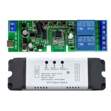 BARKBUSTERS  Contrôleur de moteur d'actionneur linéaire électrique Wi-Fi Tuya Zigbee à 2 canaux