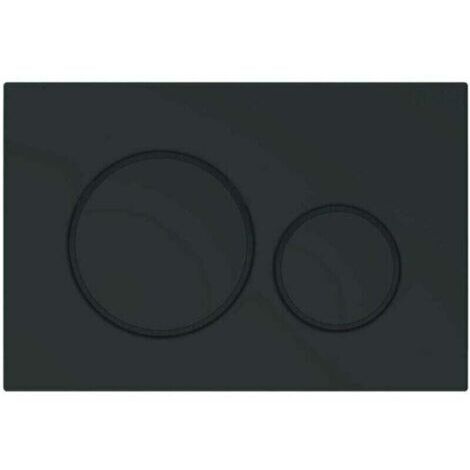 BARKBUSTERS Convient pour panneau de commande de toilettes DUOFIX Sigma 20 - Noir Mat (115.882.16.1)