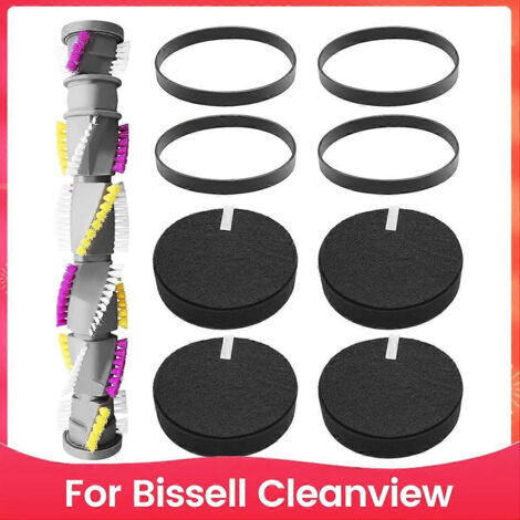 BARKBUSTERS Courroies, filtres et brosses de rechange pour Bissell Cleanview Swivel Pet 2252 2254 2486 2253 2254 2258 3197