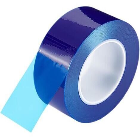 BARKBUSTERS Film protecteur, ruban adhésif protecteur amovible de 0,08 mm d'épaisseur, rouleau de 5 cm x 200 m en PE bleu, pour la protection des appareils