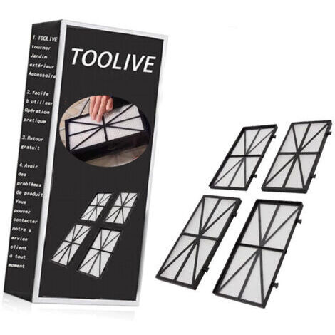 BARKBUSTERS  kit de 4 cartouches pour robot DOLPHIN - 9991432-R4 - Kit de M400/M500,Nautilus CC Robot