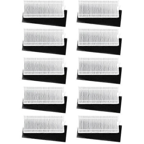BARKBUSTERS Lot de 10 filtres HEPA de rechange pour aspirateurs robots Tikom G8000/G8000 Pro, Honiture G20 et Laresar Evol 3.