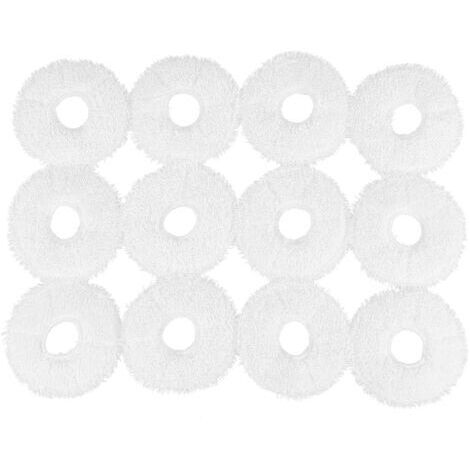 BARKBUSTERS Lot de 12 lingettes de nettoyage pour robot laveur Yeedi (station de nettoyage automatique) - Pièces détachées pour aspirateur