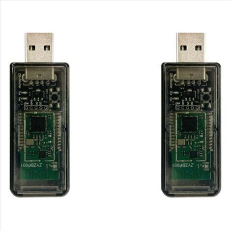 BARKBUSTERS  Lot de 2 amplificateurs de signal USB Zigbee, répéteurs et prolongateurs pour Tuya Home Assistant ZigBee 2MQTT Tasmota