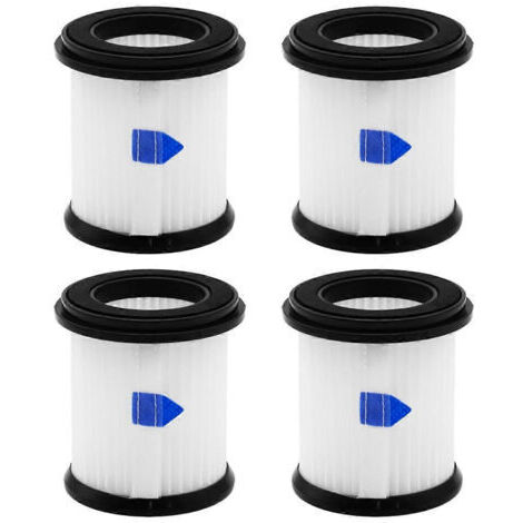 BARKBUSTERS Lot de 4 filtres HEPA de rechange avec filtre à mailles pour aspirateur sans fil INSE S6T/S6P Pro/N5S