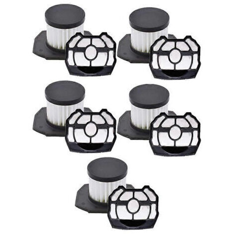BARKBUSTERS Lot de 5 filtres avec 2 préfiltres de rechange pour aspirateur balai Ryobi P718 313282002 18 volts