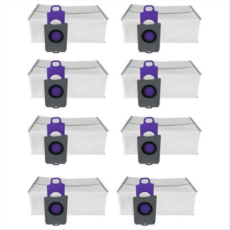 BARKBUSTERS Lot de 8 sacs à poussière de rechange pour aspirateur Narwal Freo Z Ultra Super. Sacs de collecte de poussière.