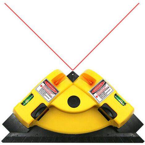 BARKBUSTERS  Niveau Laser Carreleur, Lasers Levels 90 Degree Angulaire, Laser Plat et Carré