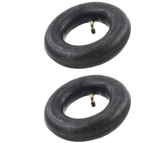 BARKBUSTERS  Pack de 2 Chambres à Air Valve TR87 pour Diable Chariot Brouette Dimensions 3.00-4 10X3 260X85 Noir