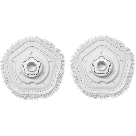 BARKBUSTERS Pièces de rechange pour lingettes de nettoyage des robots aspirateurs et laveurs de sols Dreame Bot W10 et W10 Pro : accessoires pour aspirateur et laveur de sols, lingettes de nettoyage.