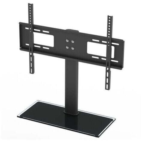 BARKBUSTERS Pied TV Universel Support TV sur Socle pour Télévisions de 32 à 55 Pouces LCD/LED/Plasma et Hauteur Réglable avec en de Charge Maximal 40kg Max VESA 400x600 mm