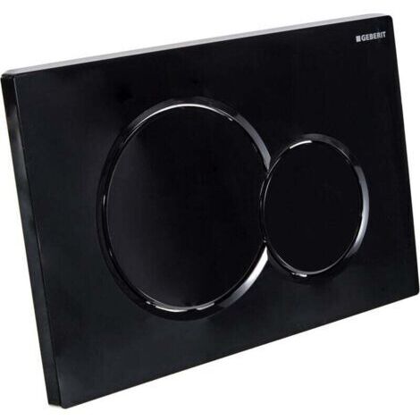 BARKBUSTERS Plaque de commande double Sigma01 : noir de jais RAL 9005 (115.770.DW.5)