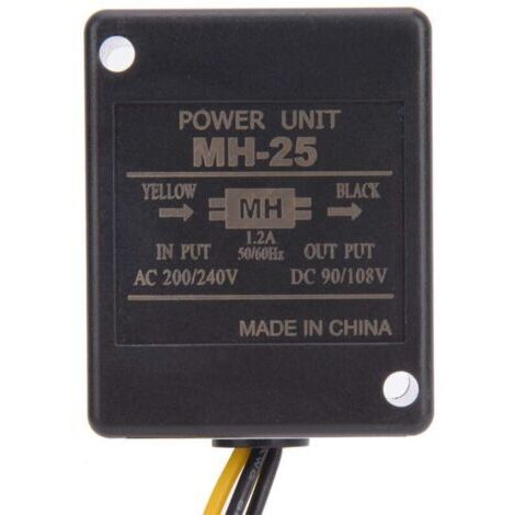 BARKBUSTERS  Redresseur de frein moteur 1,2 A 50 Hz/60 Hz avec entrée CA 200 V/240 V et sortie CC 90 V/108 V pour freinage moteur rapide BERM @ MH-25