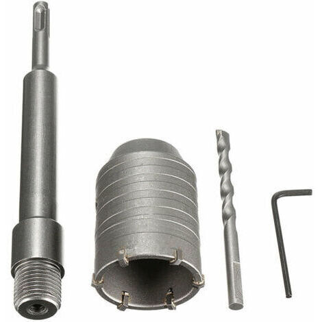 BARKBUSTERS SDS Plus tige béton ciment pierre 50 mm mur scie cloche foret 200 mm tige nouveau