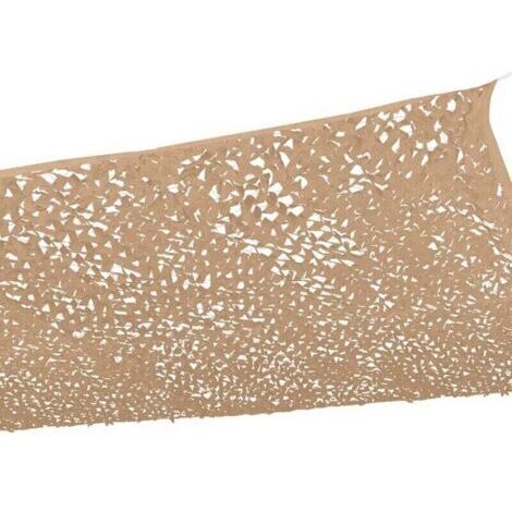BARKBUSTERS  Toile d'ombrage ajourée jaune,150D design ombrière camouflage , adapté à la terrasse de jardin pergola, housse de voiture (3x4 mètres)