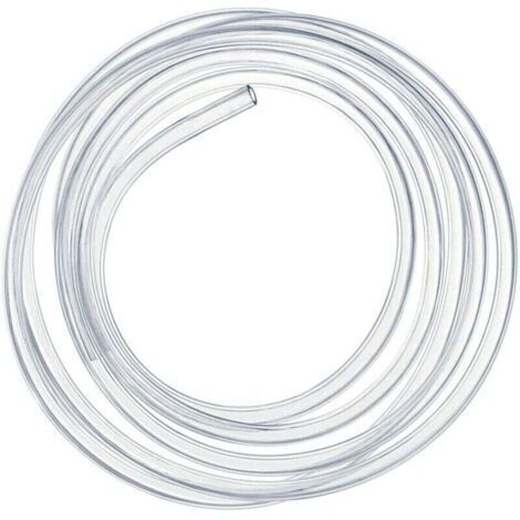BARKBUSTERS  Tuyau Transparent de Pression 10 mètres, 10 × 12mm Tuyauterie Flexible Tube de PVC
