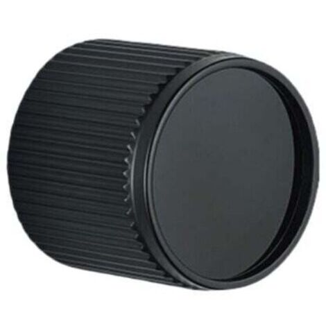 BARKBUSTERS Verrou de porte simple, avec trou de clé opposé pour différents types de portes de 35 à 50 mm Noir