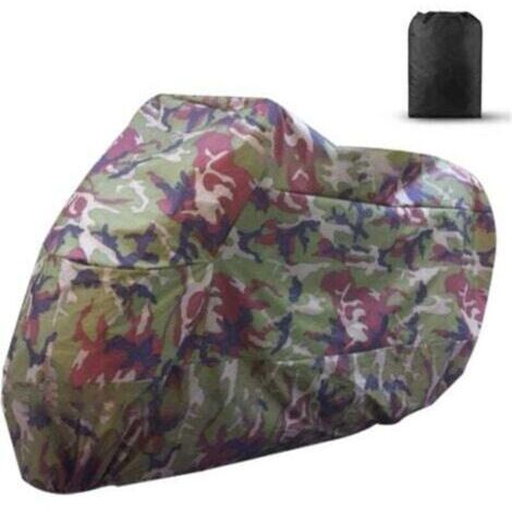 BARKBUSTERSBâche de protection pour moto(xl), imperméable, résistante à l'hiver, pour l'extérieur - Pour scooter, moto, vélo, vert, multicolore