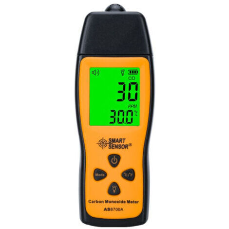 BARKBUSTERSDétecteur de monoxyde de carbone - Détecteur de CO SMART SENSOR - analyseur de CO 1 000 ppm - détecteur de fuite de CO numérique
