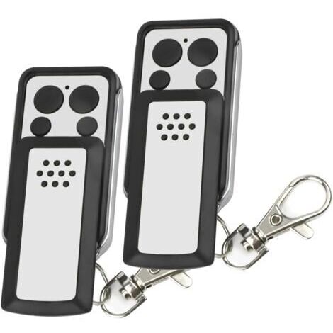 BARKBUSTERSLot de 2 télécommandes de Portail pour AVIDSEN 114253 104257 104251 Compatible avec la Marque Avidsen Extel Thomson