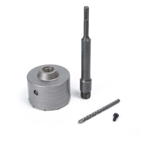 BARKBUSTERSScie Cloche à Béton 95 mm avec Tige SDS Plus 220 mm Pour Ciment,Brique,Pierre,Mur,Béton Autonivelant