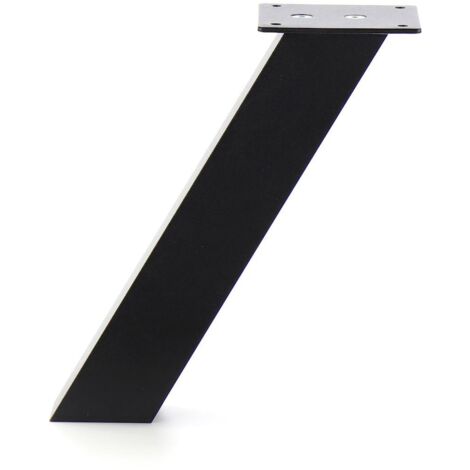 Barkonsole Capri schräg 50 x 50mm, Höhe 170mm, Aluminium Edelstahl-Effekt