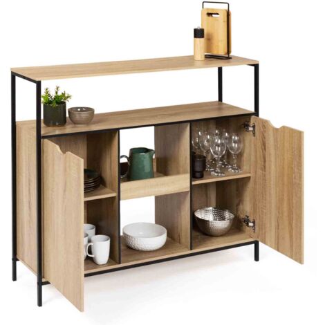 Barmöbel mit Türen und Regalen DETROIT Industriedesign