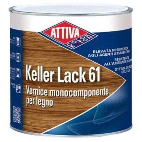 Barniz 1,00 Incoloro Brillante Keller Lack Attiva