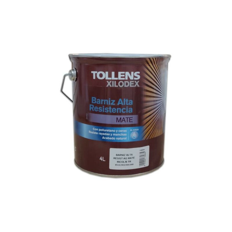 

BARNIZ ALTA RESISTENCIA AL AGUA MATE INTERIOR 4 LT | Color: Roble Europeo 502 - Roble Europeo 502