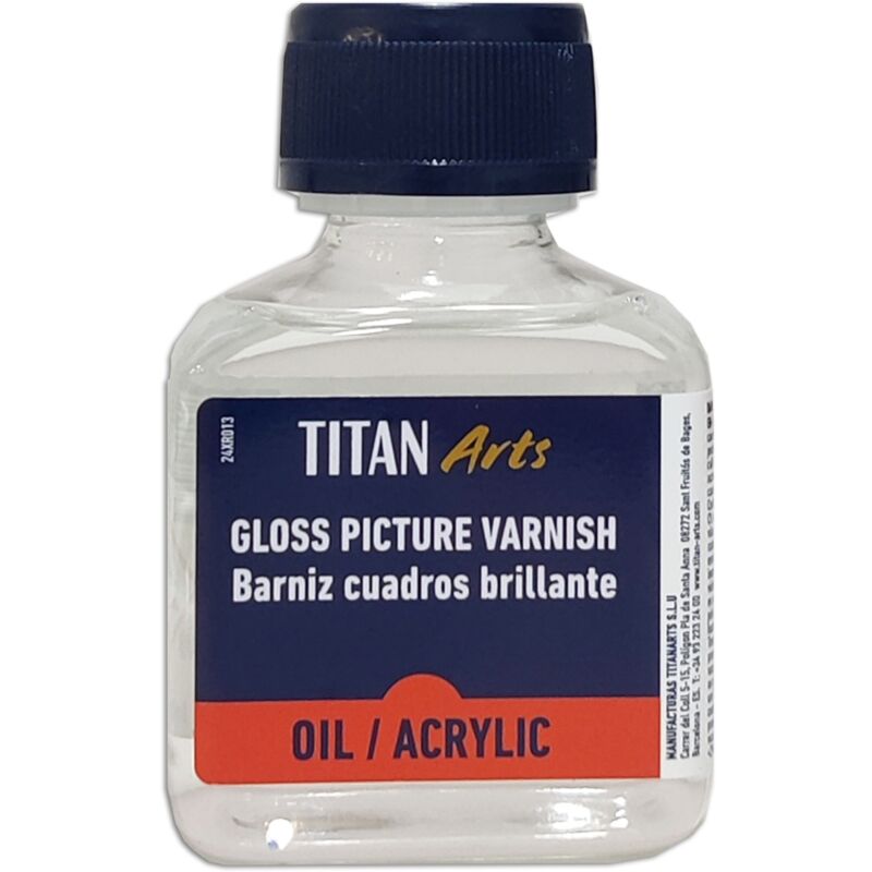 

BARNIZ CUADROS BRILLANTE 100 ML - Titan