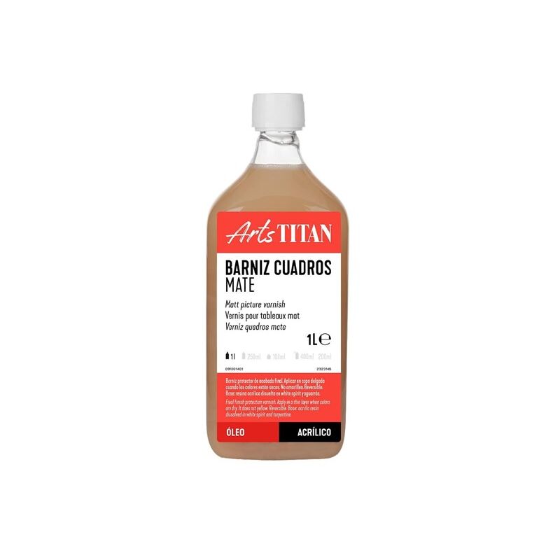 

BARNIZ CUADROS MATE OPAL 1 LT - Titan