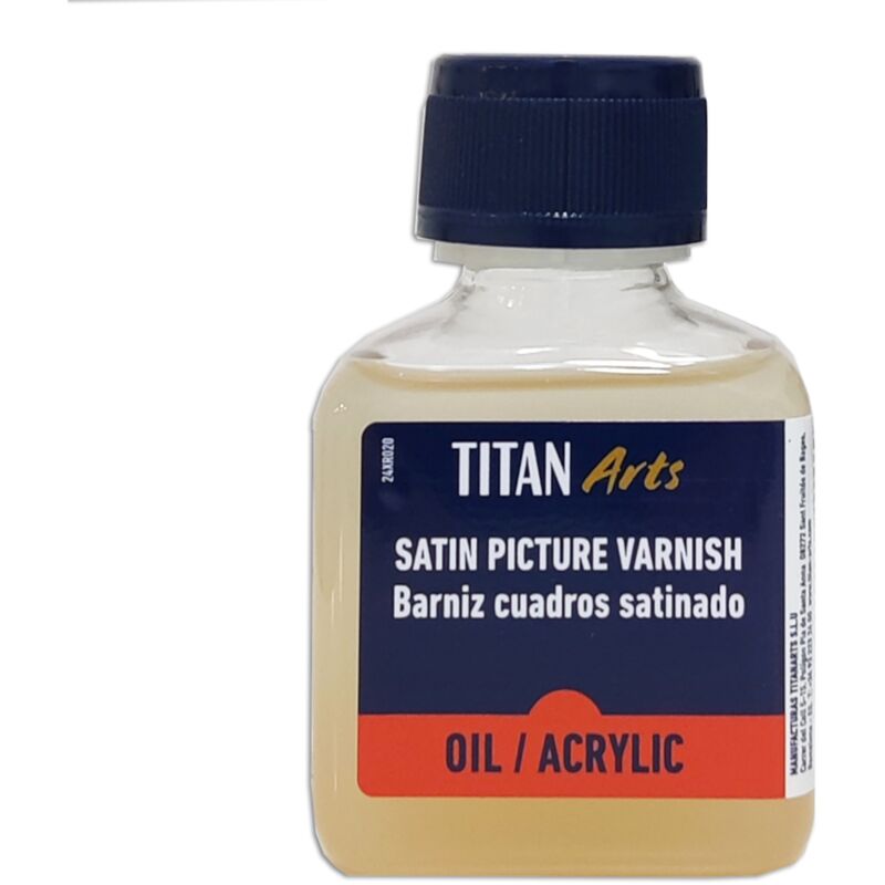 

BARNIZ CUADROS SATINADO 100 ML - Titan