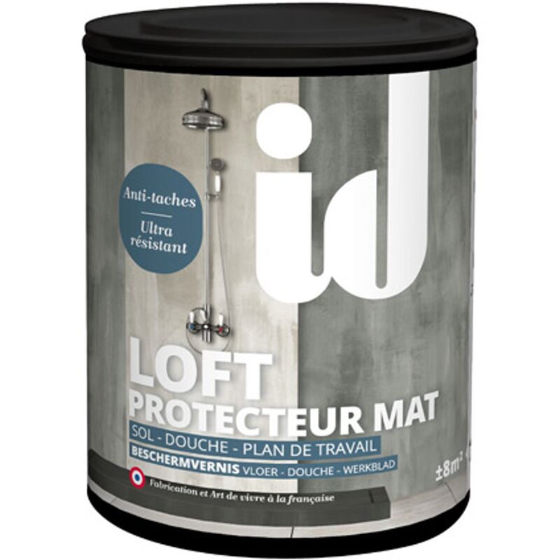 

Barniz de protección del suelo, ducha y encimera decorativo El 'Loft' Mat - 1L - Incolore