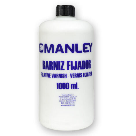Barniz fijativo manley bote de 1 l