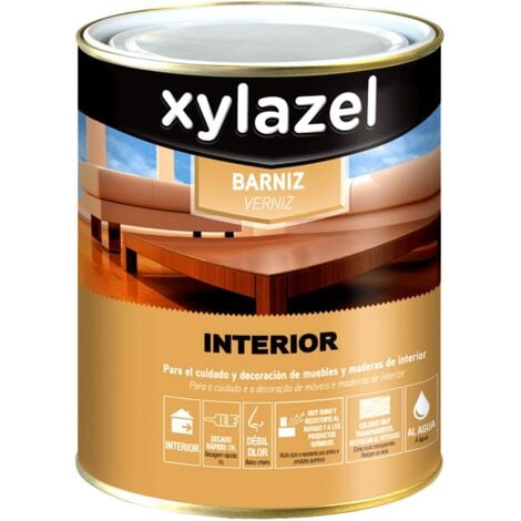 XYLACEL Barniz interior al agua 750 ml Xylazel Brillante incoloro