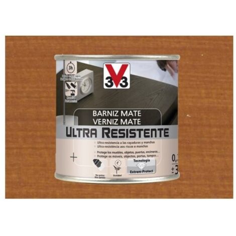 Barniz interior al agua ultra resistente mate 250 ml cerezo