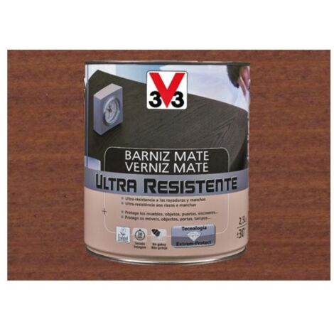 Barniz interior al agua ultra resistente mate 750 ml sapeli