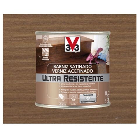 Barniz interior al agua ultra resistente satinado 250 ml nog