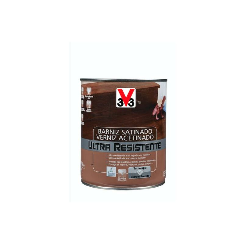 

Barniz interior ultra resistente satinado - cerezo
