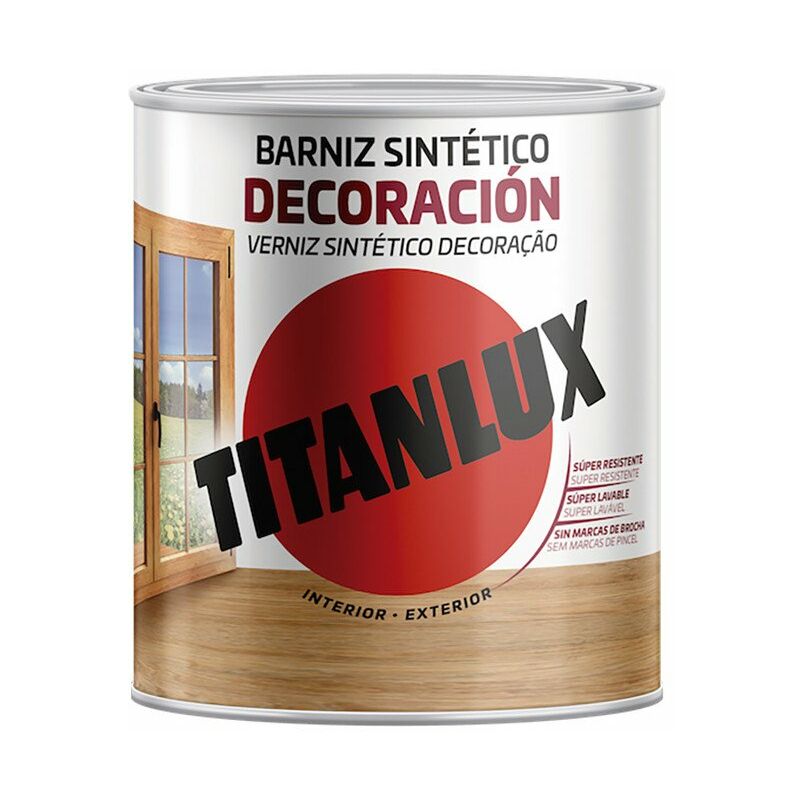 

Titanlux - Barniz Tinte Sint Sat Wengue 750 Ml