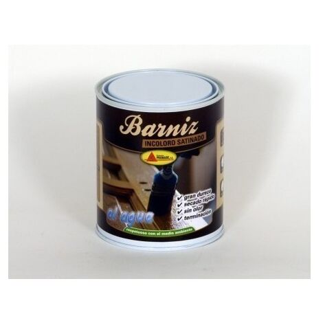 Barniz Madera Satinado 750 Ml Incoloro Interior Agua ProMaderae