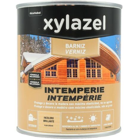 Barniz sintetico exterior intemperie brillante 750 ml incolo