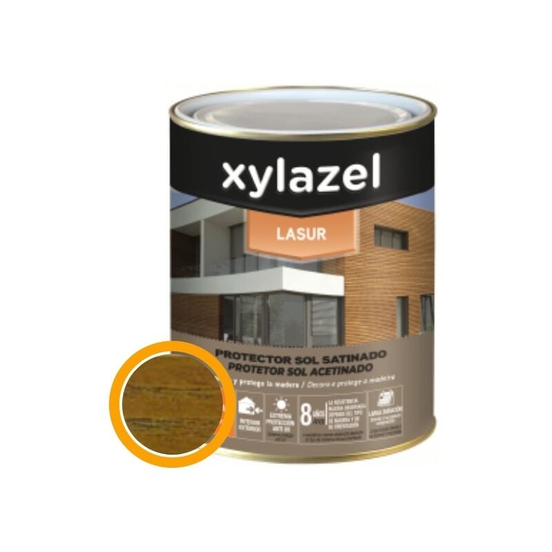 

Protector madera Lasur Sol Satinado Roble 375ml - Xylazel