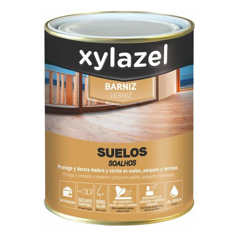 

Barniz suelos agua BRILLANTE - Xylazel