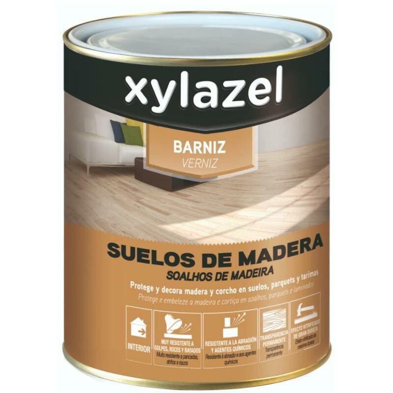 

Barniz suelos madera 750 ml Mate - Xylazel