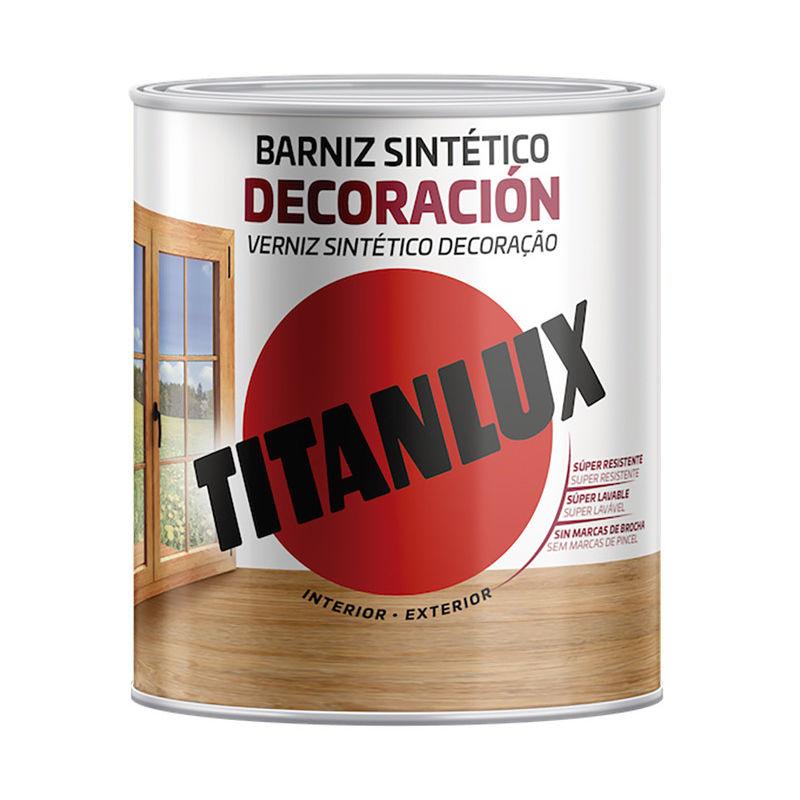 

Barniz Tinte Sint Br Nogal - Titanlux - 750 Ml - M10100334..