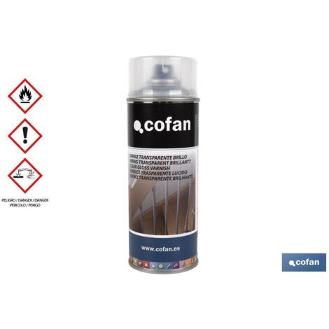 Barniz Transparente Brillo 400ml