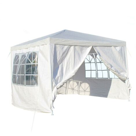 Barnum tonnelle 3x3m – Panneaux amovibles – Structure en polypropylène – Poids léger 5,2kg – Pour événements extérieurs