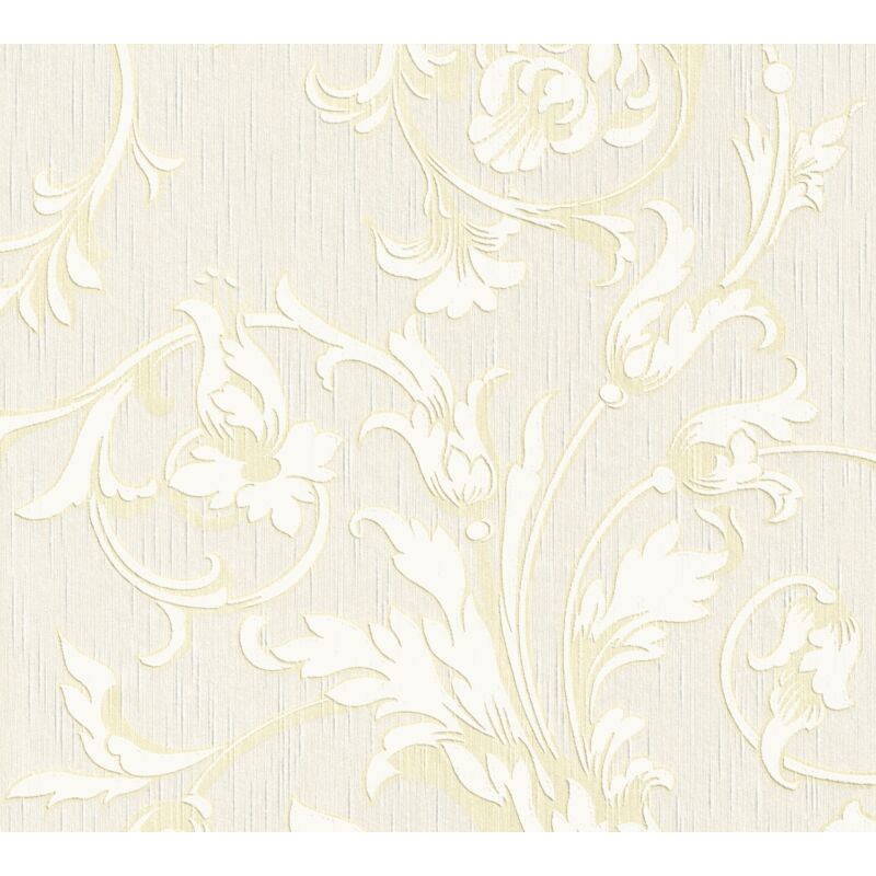 A.s. Creations A.s.creations - Blumentapete Creme 956337 956337
